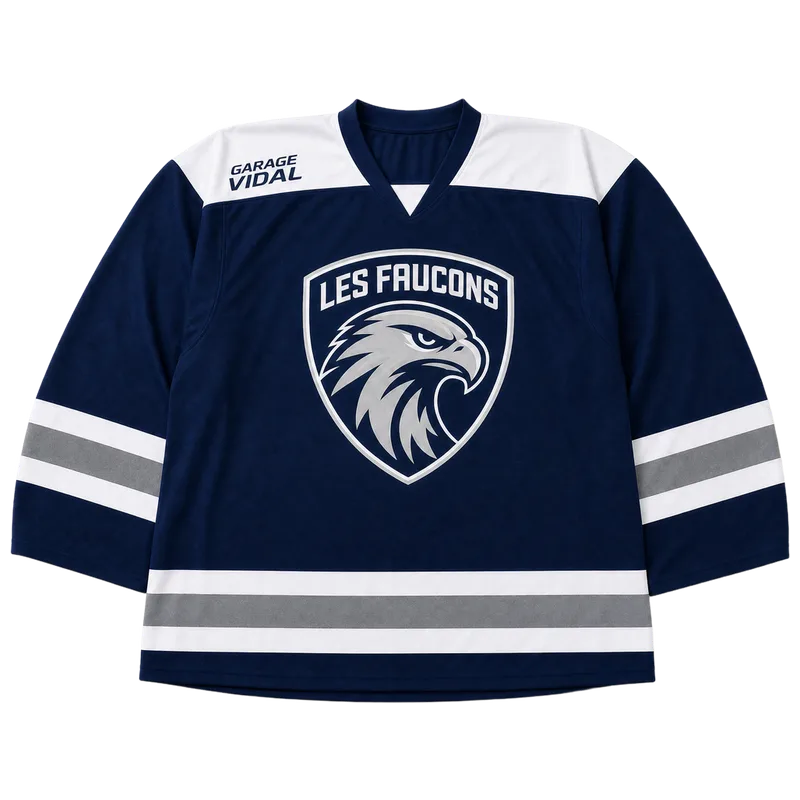 Maillot de gardien de hockey personnalisé, coupe ample au design du club